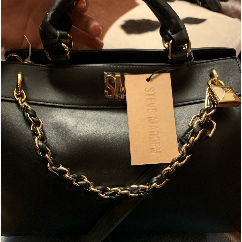 New Steve Madden black bliss’s bag
